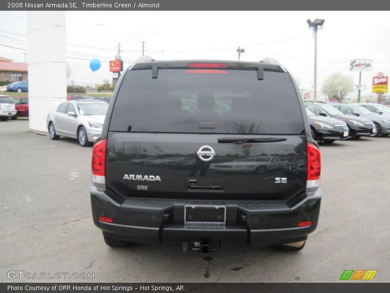Timberline Green / Almond 2008 Nissan Armada SE