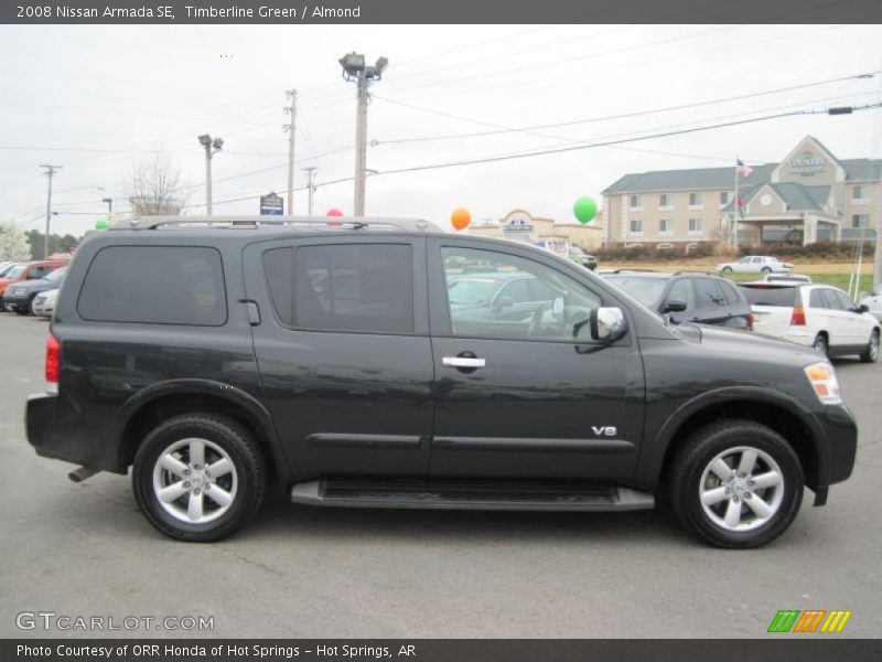 Timberline Green / Almond 2008 Nissan Armada SE