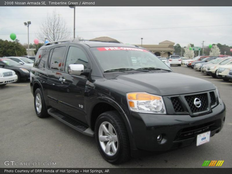 Timberline Green / Almond 2008 Nissan Armada SE