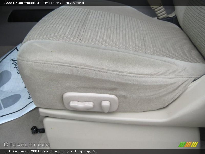 Timberline Green / Almond 2008 Nissan Armada SE
