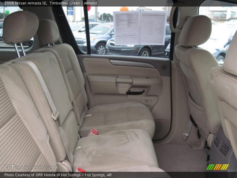 Timberline Green / Almond 2008 Nissan Armada SE