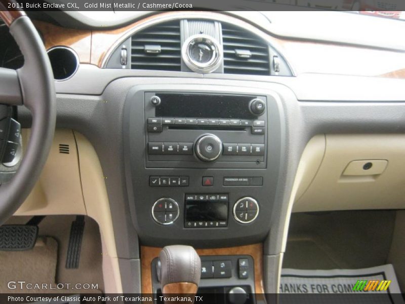 Gold Mist Metallic / Cashmere/Cocoa 2011 Buick Enclave CXL