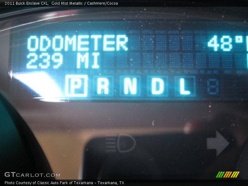 Gold Mist Metallic / Cashmere/Cocoa 2011 Buick Enclave CXL