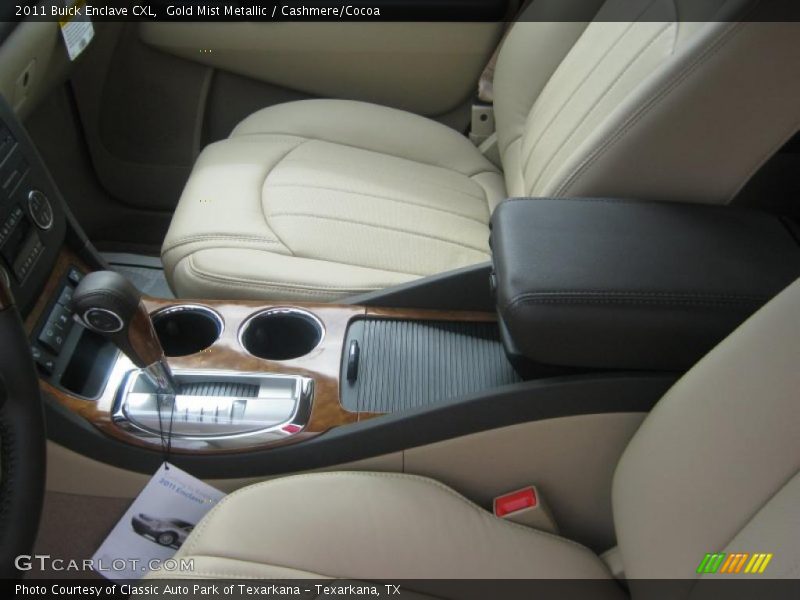 Gold Mist Metallic / Cashmere/Cocoa 2011 Buick Enclave CXL