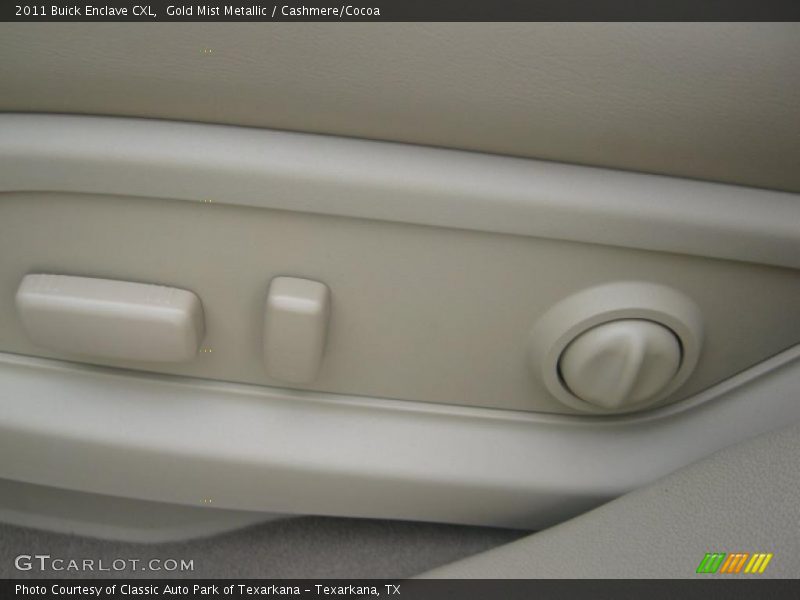 Gold Mist Metallic / Cashmere/Cocoa 2011 Buick Enclave CXL