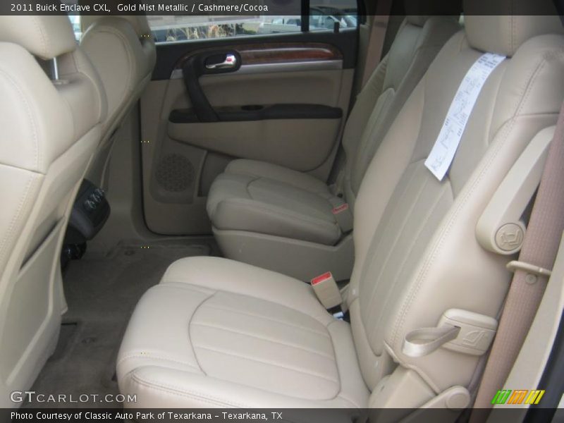 Gold Mist Metallic / Cashmere/Cocoa 2011 Buick Enclave CXL