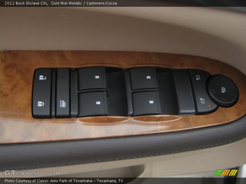 Gold Mist Metallic / Cashmere/Cocoa 2011 Buick Enclave CXL