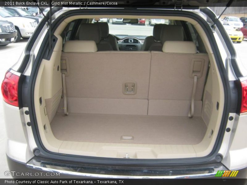 Gold Mist Metallic / Cashmere/Cocoa 2011 Buick Enclave CXL