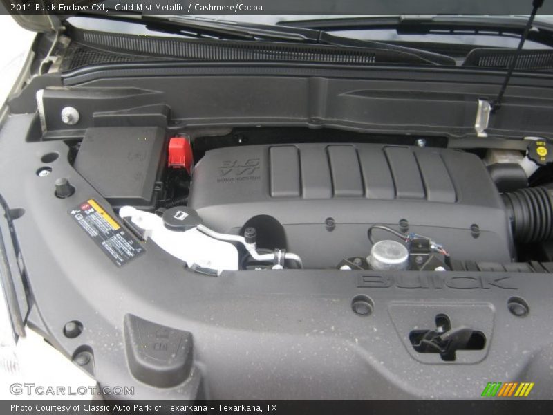 Gold Mist Metallic / Cashmere/Cocoa 2011 Buick Enclave CXL