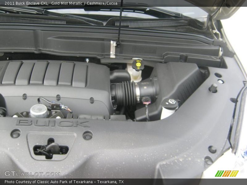 Gold Mist Metallic / Cashmere/Cocoa 2011 Buick Enclave CXL