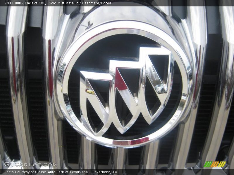 Gold Mist Metallic / Cashmere/Cocoa 2011 Buick Enclave CXL