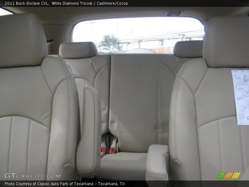 White Diamond Tricoat / Cashmere/Cocoa 2011 Buick Enclave CXL