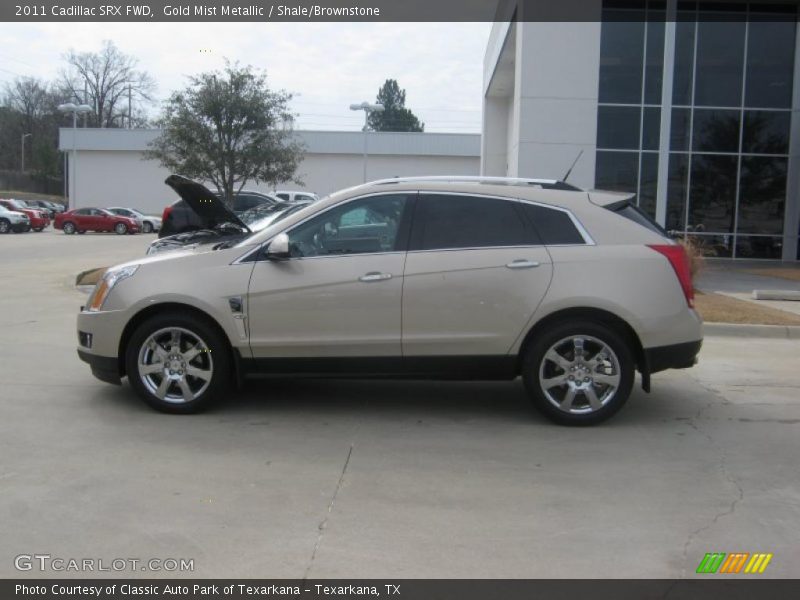  2011 SRX FWD Gold Mist Metallic