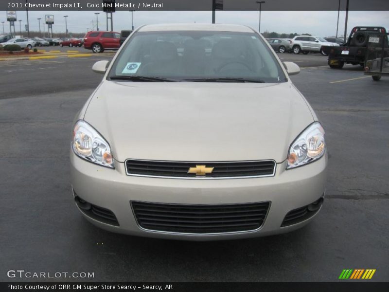 Gold Mist Metallic / Neutral 2011 Chevrolet Impala LT