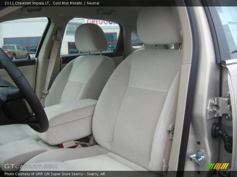 Gold Mist Metallic / Neutral 2011 Chevrolet Impala LT
