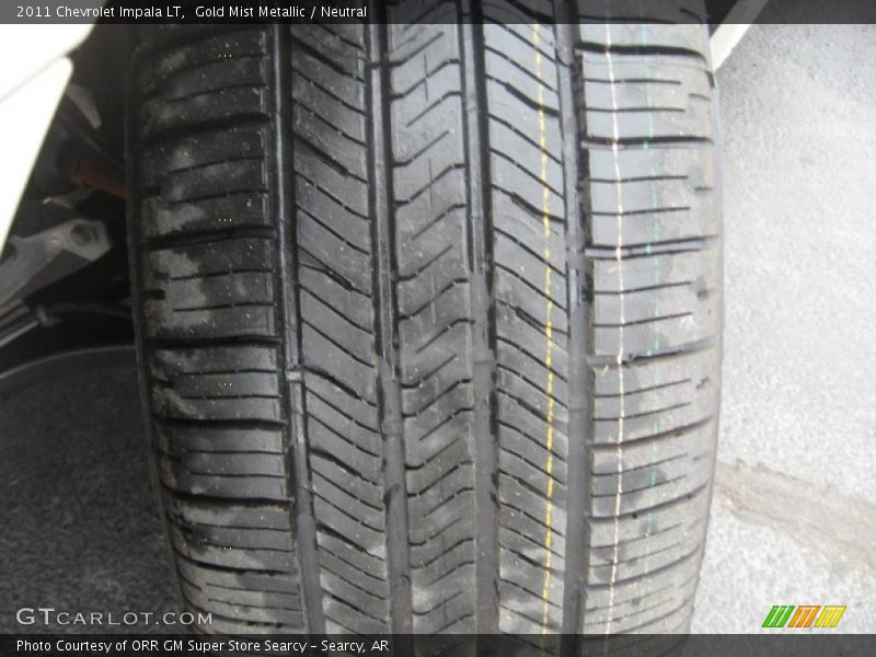 Gold Mist Metallic / Neutral 2011 Chevrolet Impala LT