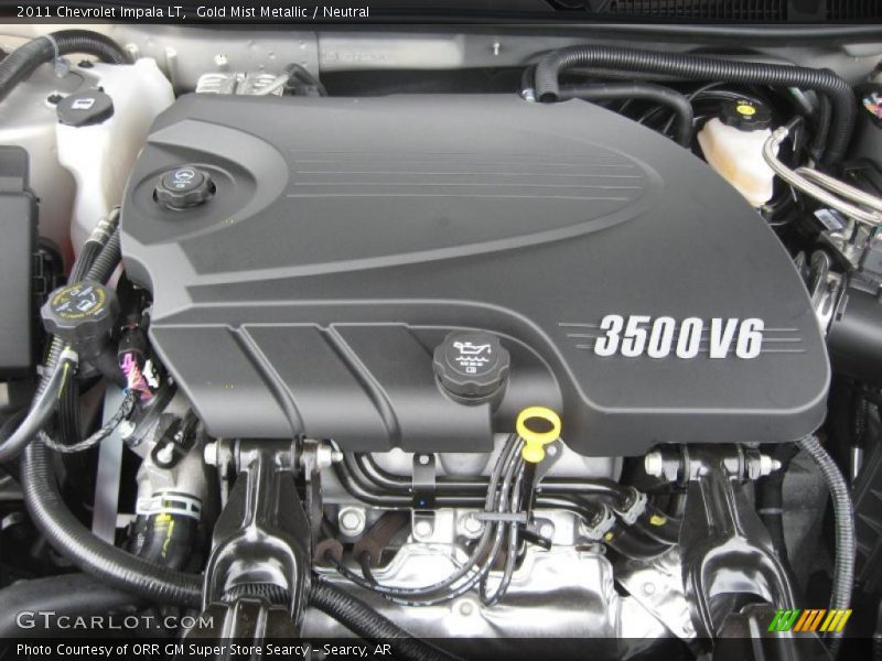 Gold Mist Metallic / Neutral 2011 Chevrolet Impala LT
