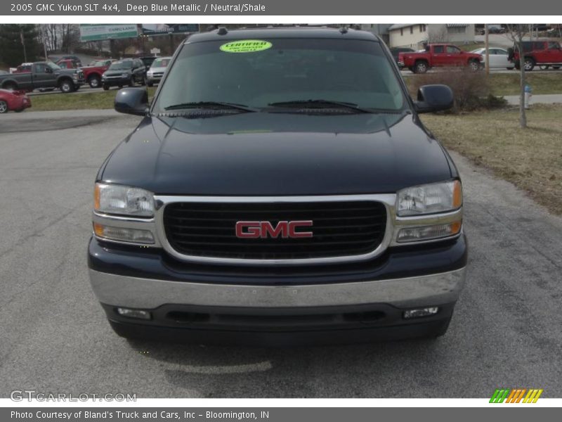 Deep Blue Metallic / Neutral/Shale 2005 GMC Yukon SLT 4x4