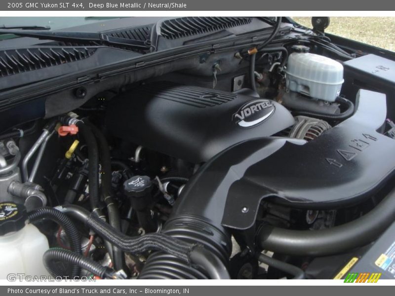 Deep Blue Metallic / Neutral/Shale 2005 GMC Yukon SLT 4x4