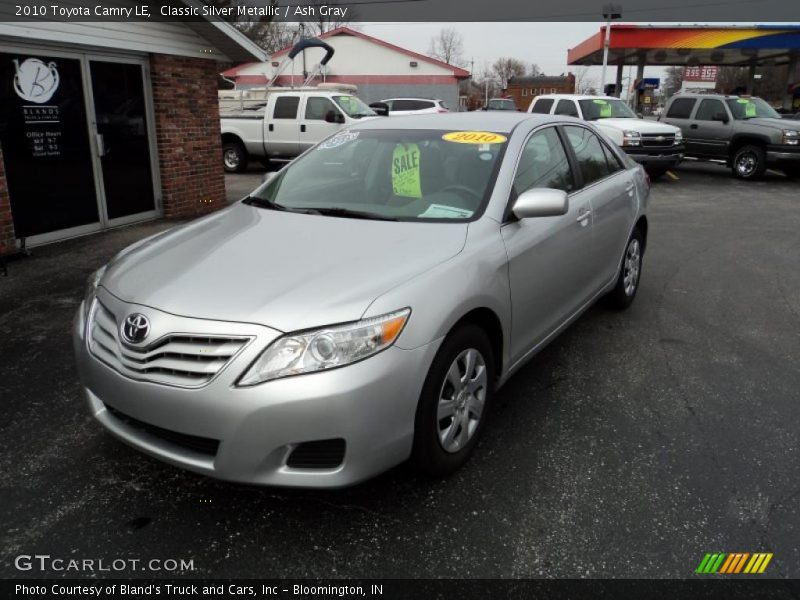 Classic Silver Metallic / Ash Gray 2010 Toyota Camry LE