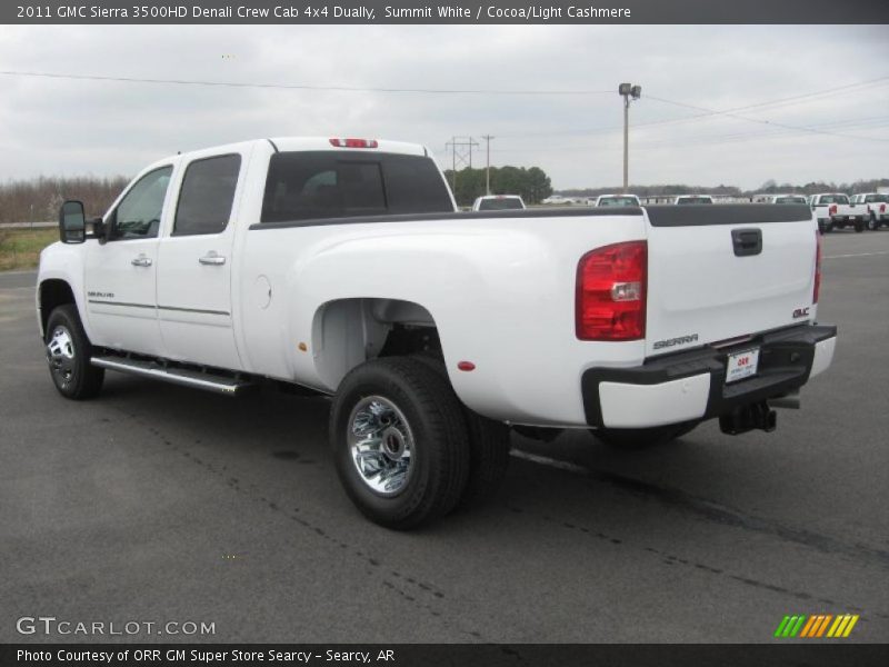  2011 Sierra 3500HD Denali Crew Cab 4x4 Dually Summit White