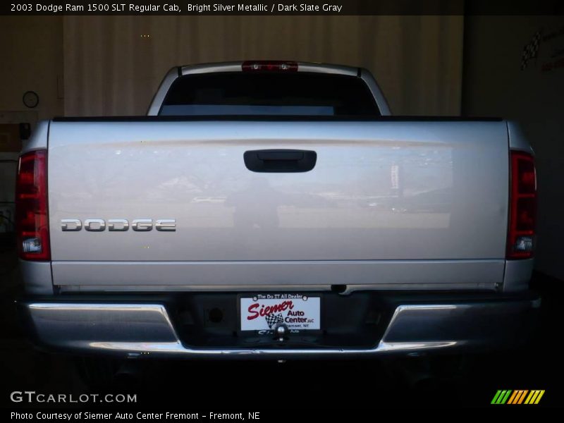 Bright Silver Metallic / Dark Slate Gray 2003 Dodge Ram 1500 SLT Regular Cab
