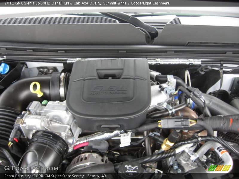  2011 Sierra 3500HD Denali Crew Cab 4x4 Dually Engine - 6.6 Liter OHV 32-Valve Duramax Turbo-Diesel V8