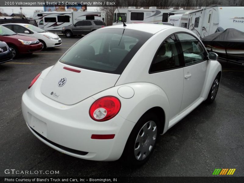Candy White / Black 2010 Volkswagen New Beetle 2.5 Coupe