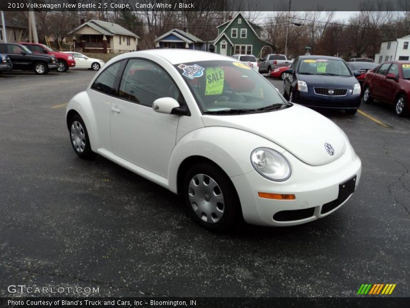 Candy White / Black 2010 Volkswagen New Beetle 2.5 Coupe