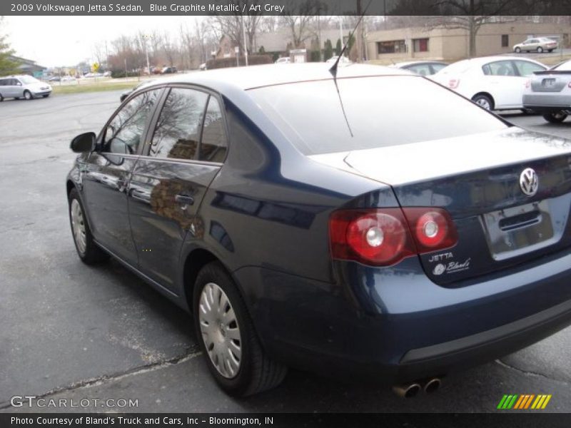Blue Graphite Metallic / Art Grey 2009 Volkswagen Jetta S Sedan