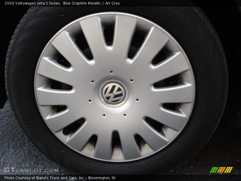 Blue Graphite Metallic / Art Grey 2009 Volkswagen Jetta S Sedan