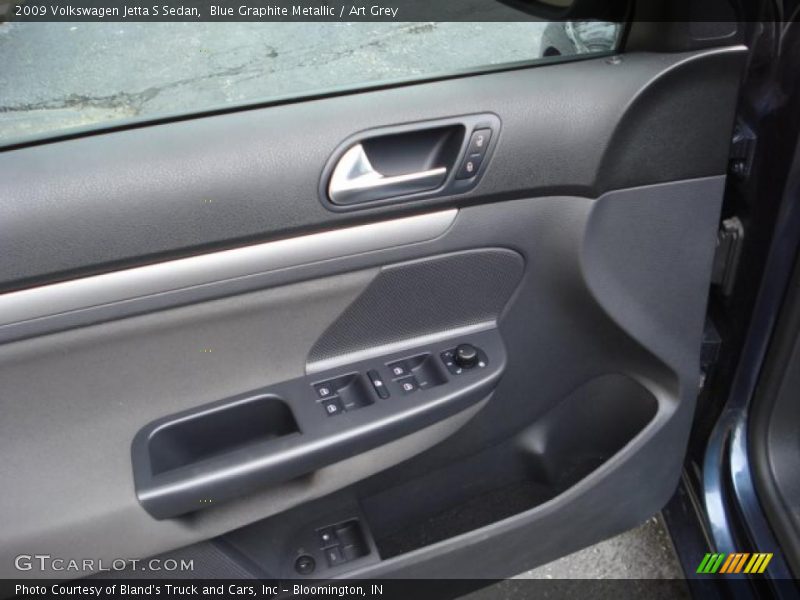 Blue Graphite Metallic / Art Grey 2009 Volkswagen Jetta S Sedan