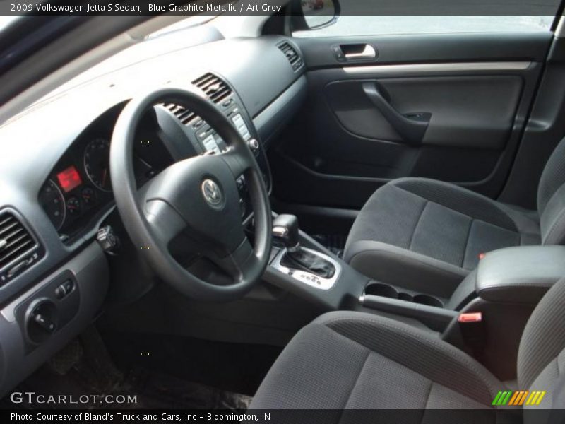 Blue Graphite Metallic / Art Grey 2009 Volkswagen Jetta S Sedan
