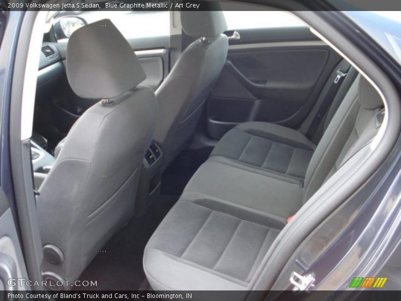 Blue Graphite Metallic / Art Grey 2009 Volkswagen Jetta S Sedan