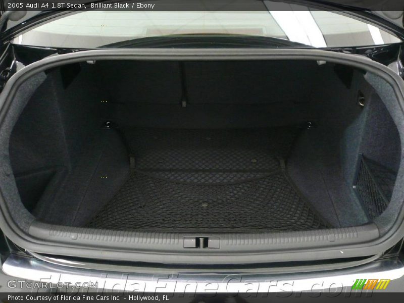Brilliant Black / Ebony 2005 Audi A4 1.8T Sedan