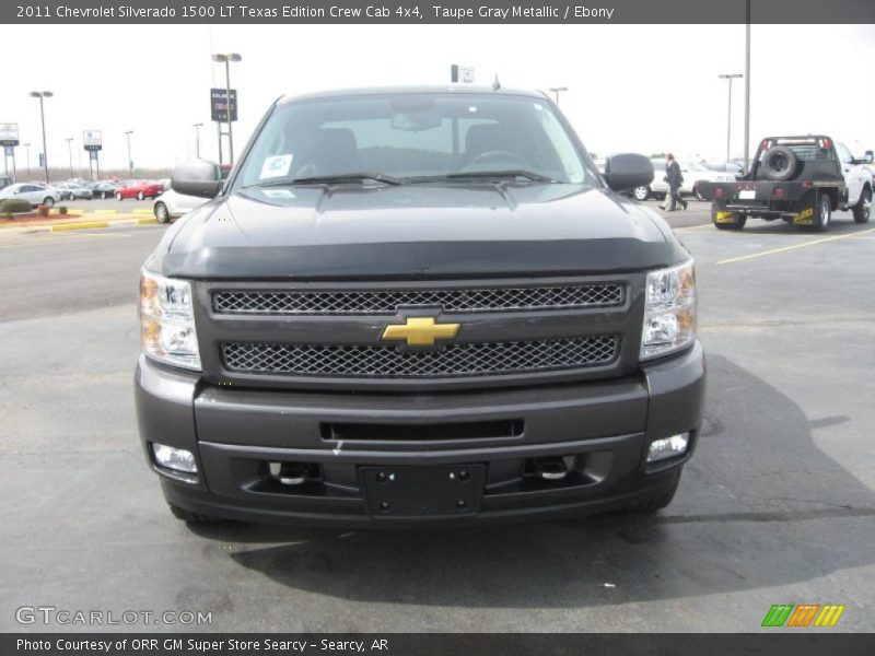 Taupe Gray Metallic / Ebony 2011 Chevrolet Silverado 1500 LT Texas Edition Crew Cab 4x4