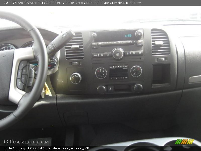 Taupe Gray Metallic / Ebony 2011 Chevrolet Silverado 1500 LT Texas Edition Crew Cab 4x4