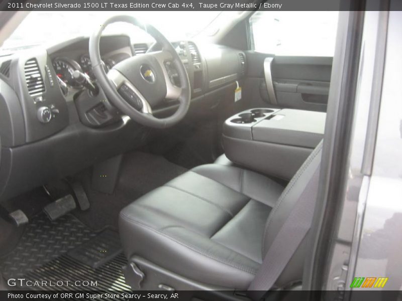 Taupe Gray Metallic / Ebony 2011 Chevrolet Silverado 1500 LT Texas Edition Crew Cab 4x4