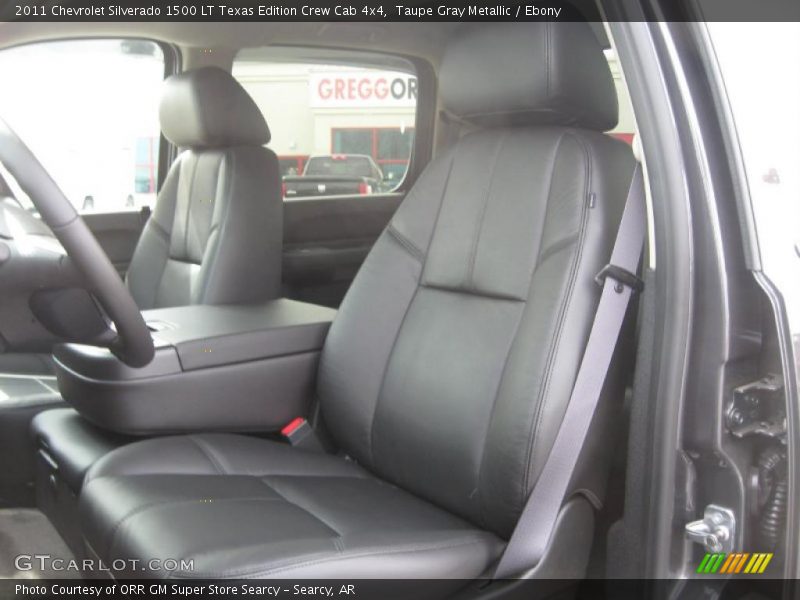Taupe Gray Metallic / Ebony 2011 Chevrolet Silverado 1500 LT Texas Edition Crew Cab 4x4