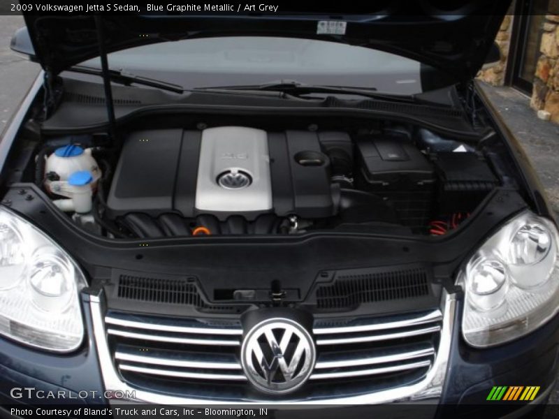 Blue Graphite Metallic / Art Grey 2009 Volkswagen Jetta S Sedan