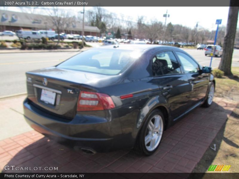 Carbon Gray Pearl / Ebony 2007 Acura TL 3.2