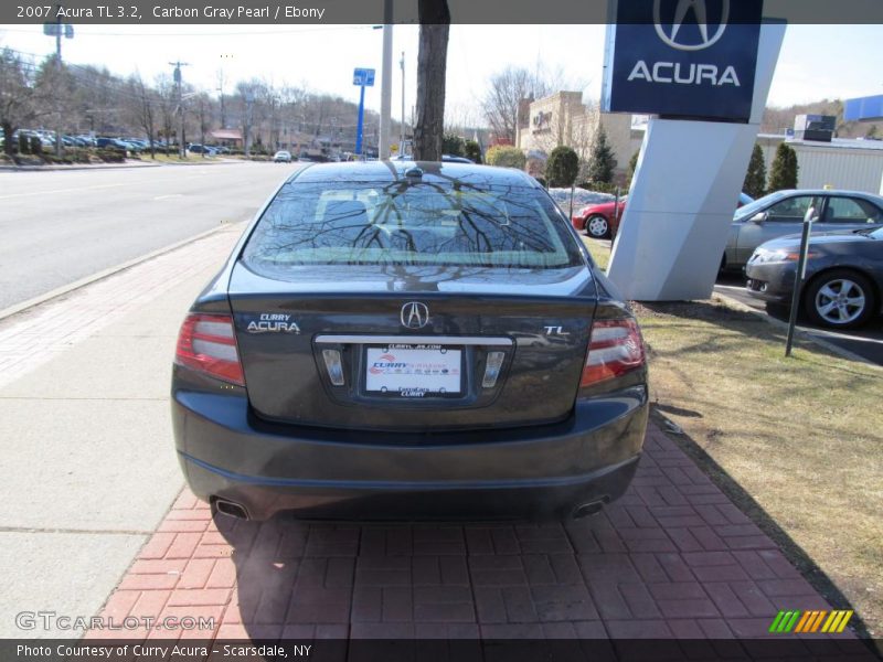 Carbon Gray Pearl / Ebony 2007 Acura TL 3.2