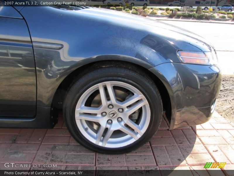 Carbon Gray Pearl / Ebony 2007 Acura TL 3.2