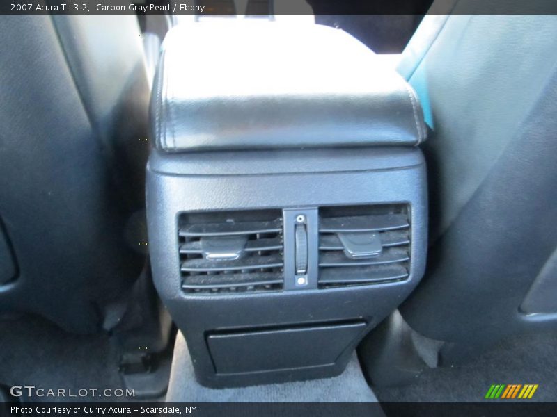 Carbon Gray Pearl / Ebony 2007 Acura TL 3.2