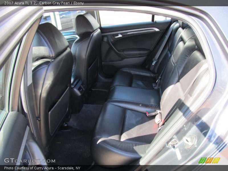 Carbon Gray Pearl / Ebony 2007 Acura TL 3.2