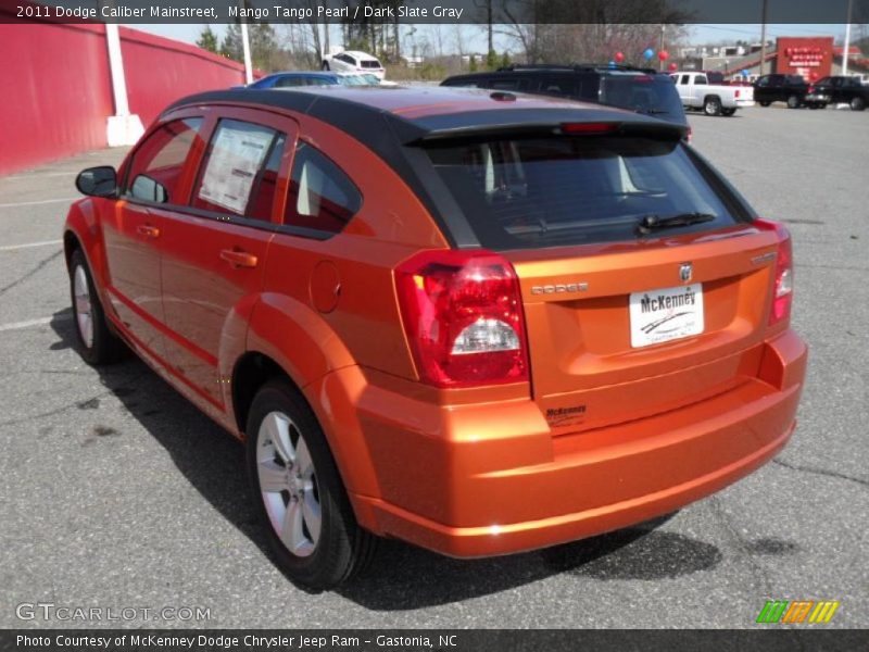 Mango Tango Pearl / Dark Slate Gray 2011 Dodge Caliber Mainstreet