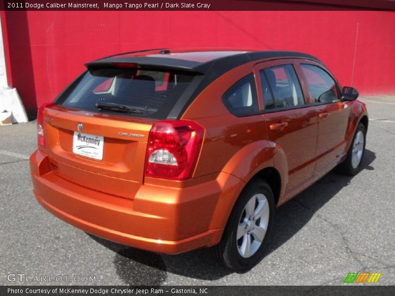 Mango Tango Pearl / Dark Slate Gray 2011 Dodge Caliber Mainstreet