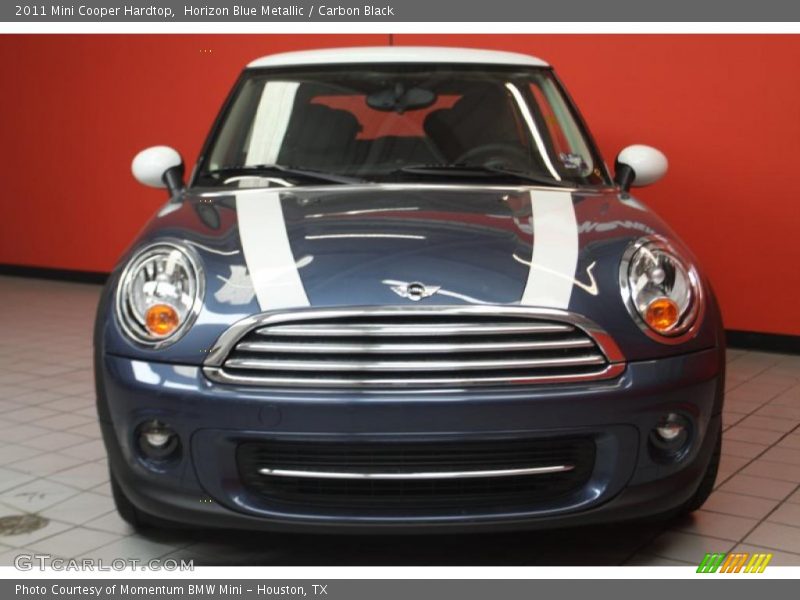 Horizon Blue Metallic / Carbon Black 2011 Mini Cooper Hardtop
