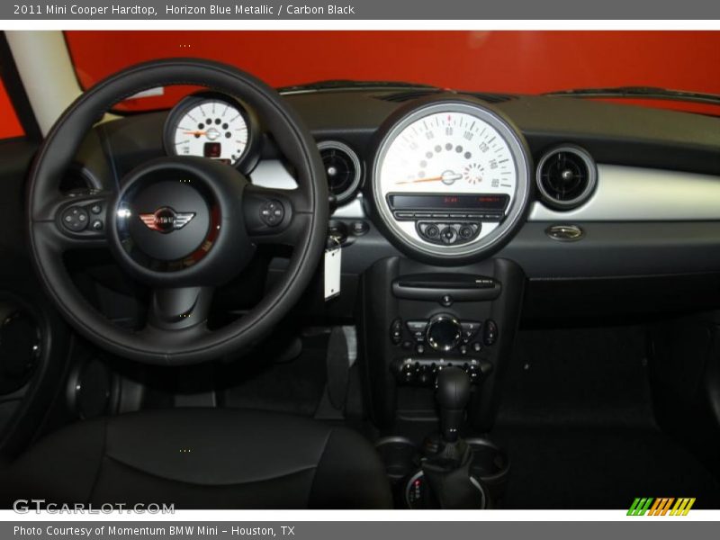 Horizon Blue Metallic / Carbon Black 2011 Mini Cooper Hardtop