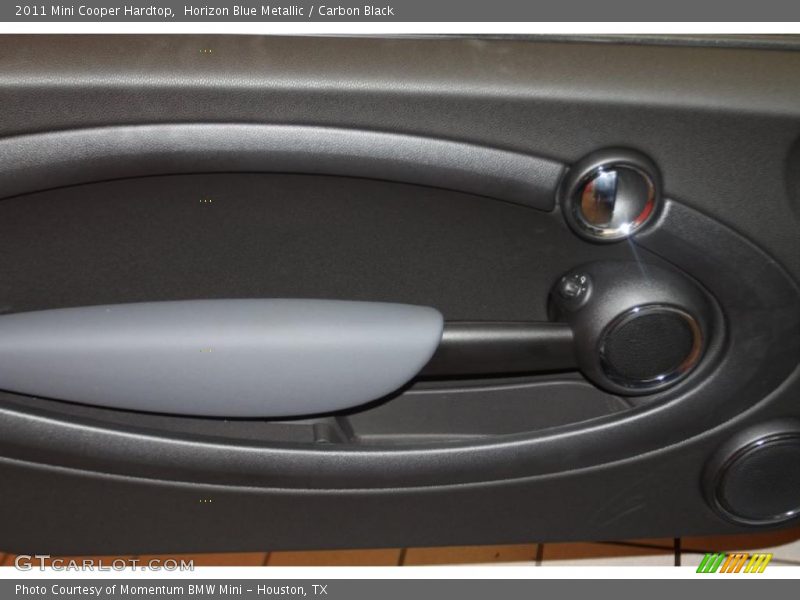 Horizon Blue Metallic / Carbon Black 2011 Mini Cooper Hardtop